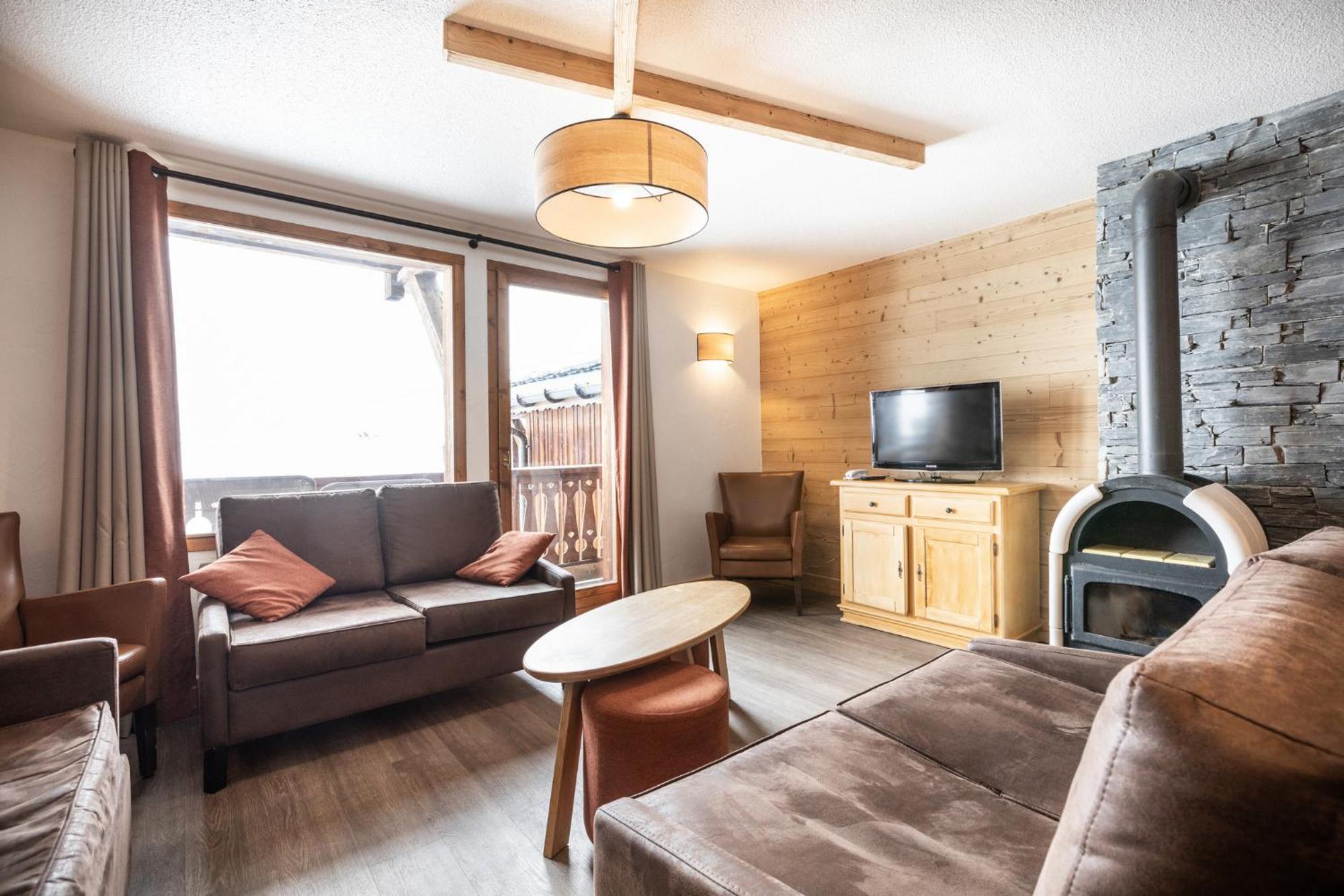 Residence Les Balcons De Val Chaviere Val Thorens Exteriör bild