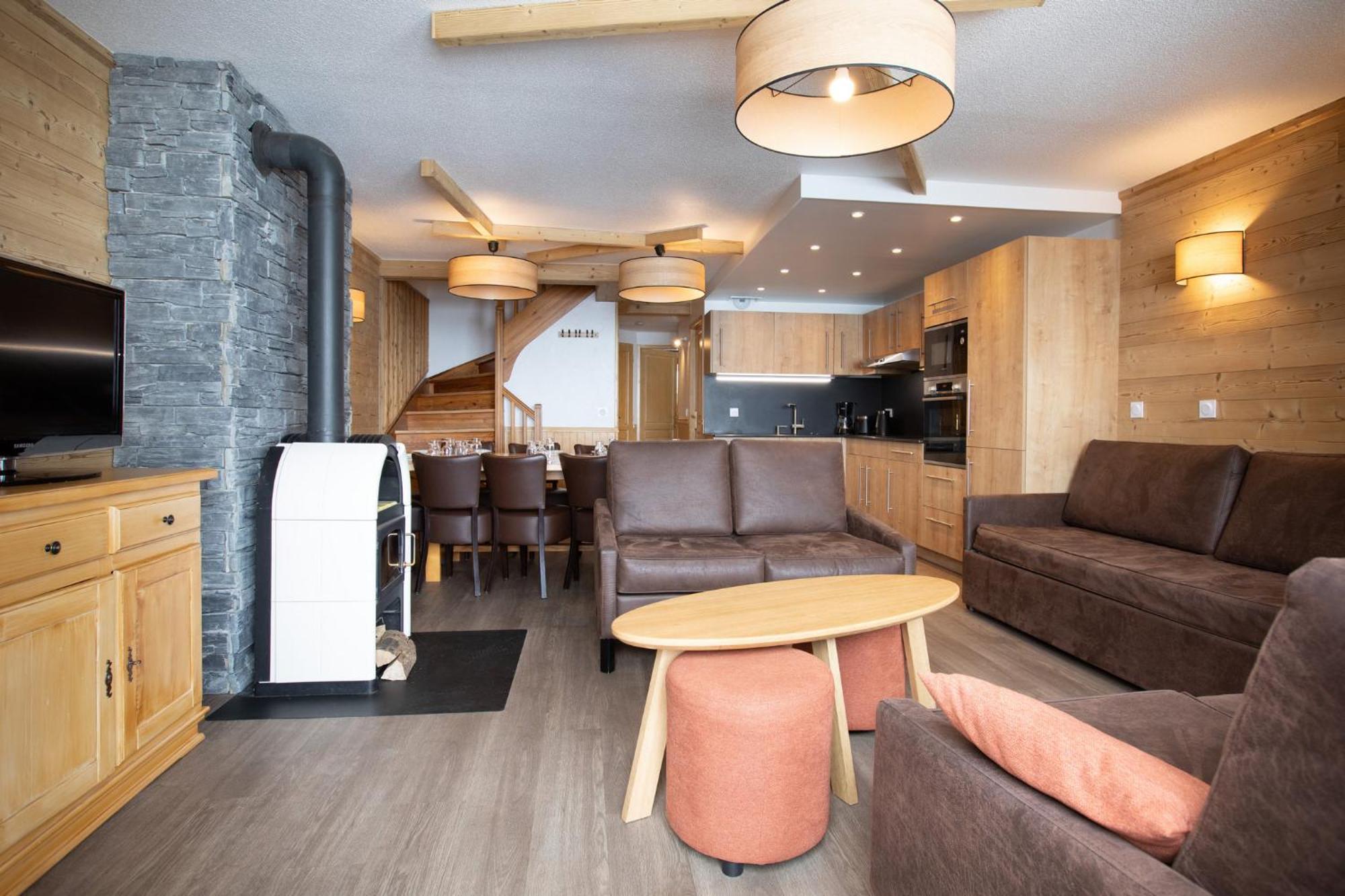 Residence Les Balcons De Val Chaviere Val Thorens Exteriör bild