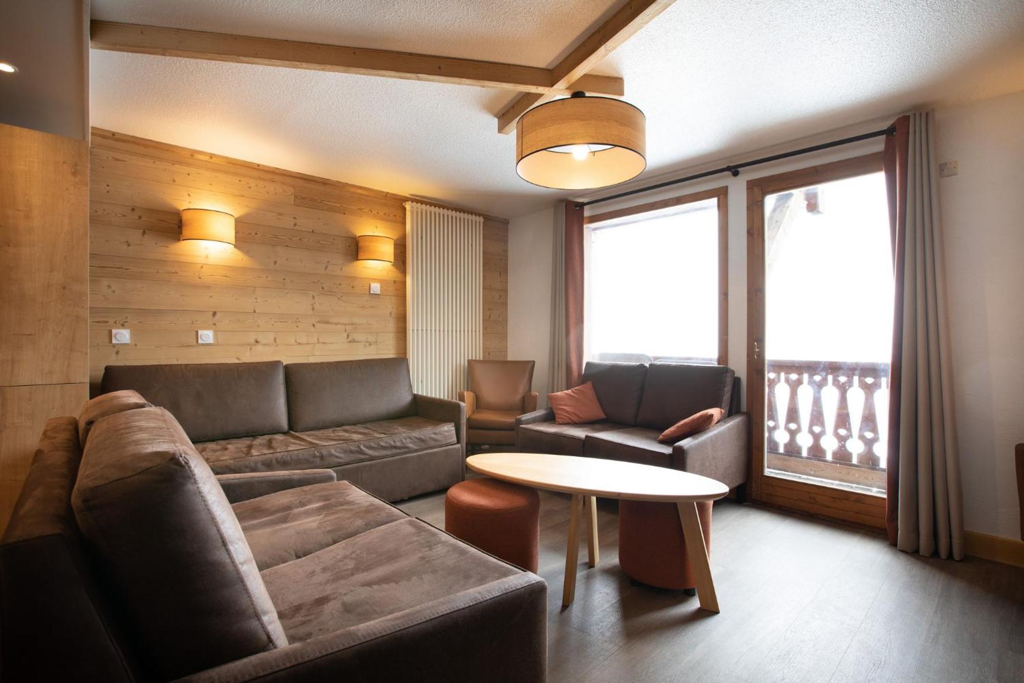 Residence Les Balcons De Val Chaviere Val Thorens Exteriör bild
