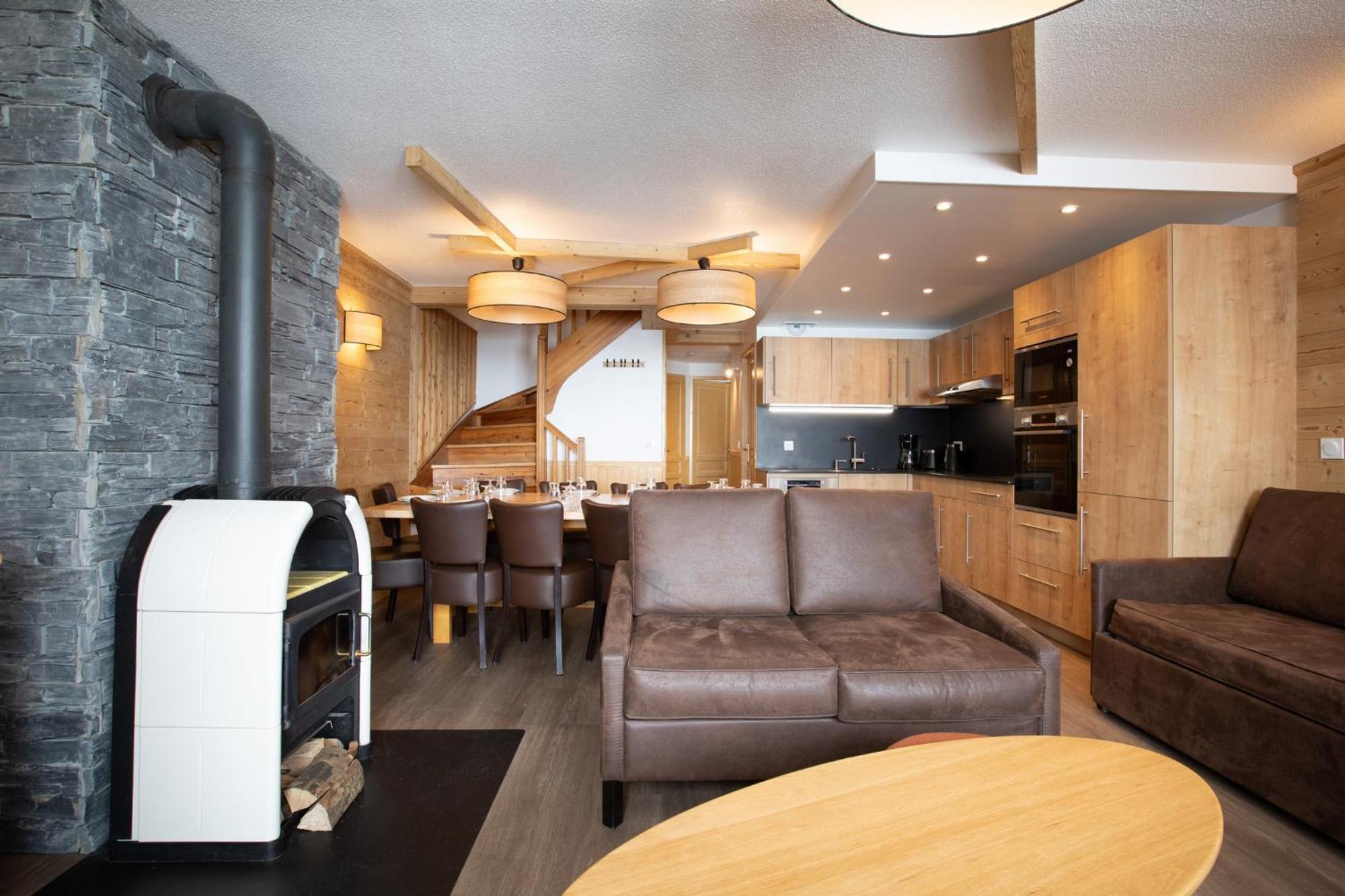 Residence Les Balcons De Val Chaviere Val Thorens Exteriör bild