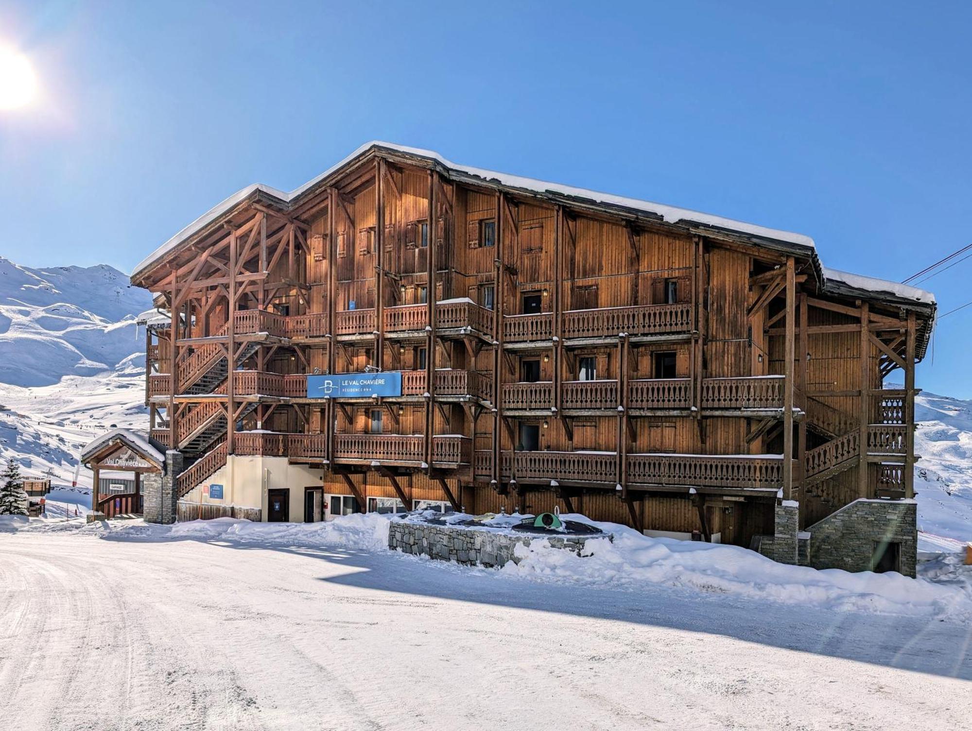 Residence Les Balcons De Val Chaviere Val Thorens Exteriör bild