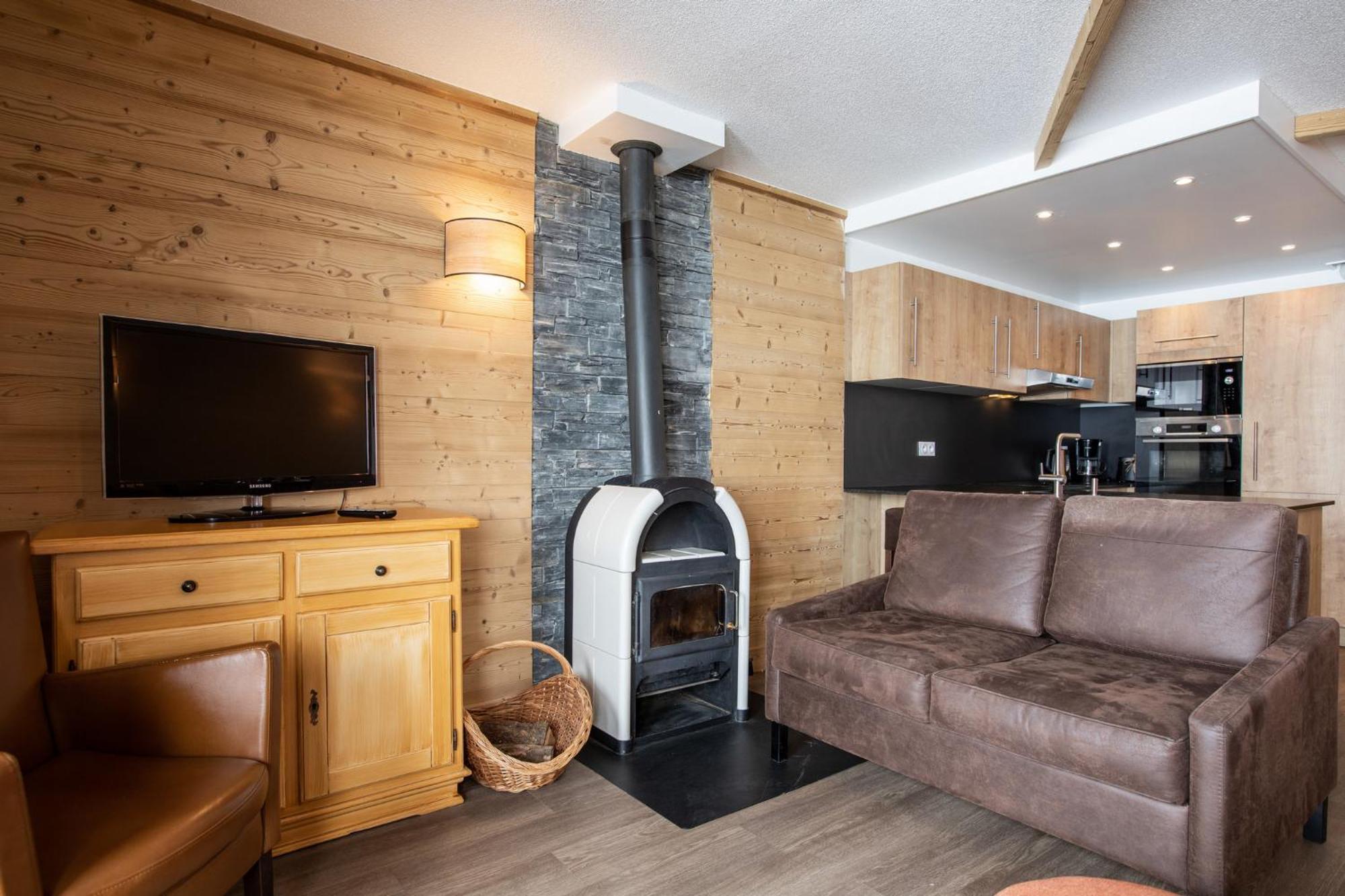 Residence Les Balcons De Val Chaviere Val Thorens Exteriör bild