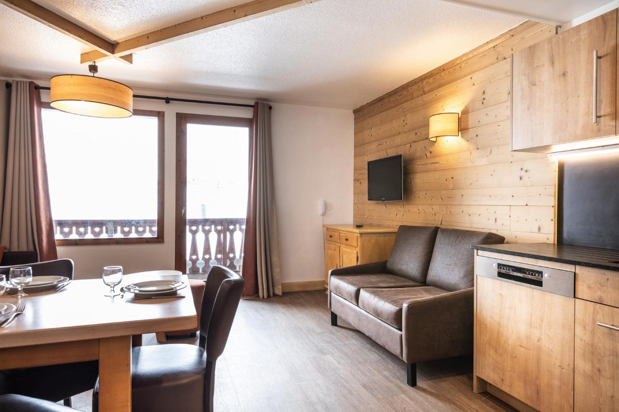Residence Les Balcons De Val Chaviere Val Thorens Exteriör bild